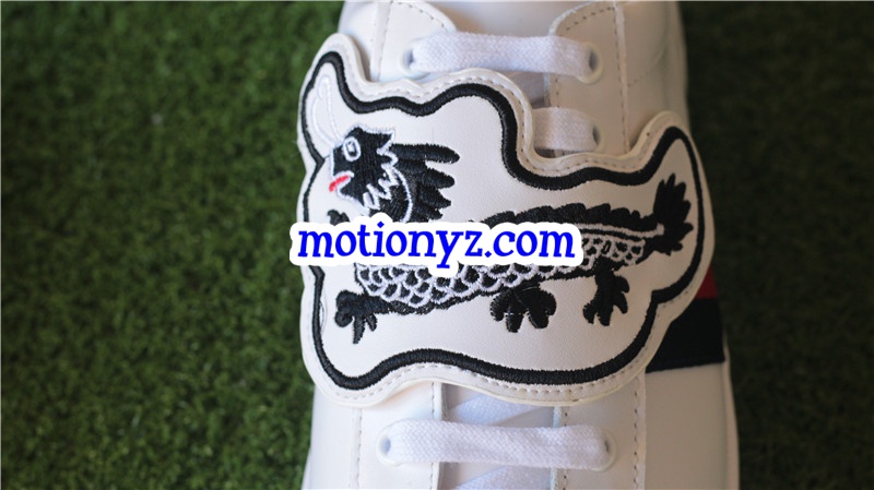 GC Ace Embroidered Sneaker Low Top Spaceship Dragon